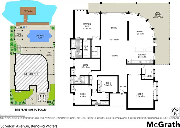 Floorplan of Homely house listing, 36 Selkirk Avenue, Benowa Waters QLD 4217