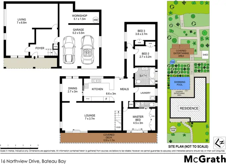 Floorplan of Homely house listing, 16 Northview Drive, Bateau Bay NSW 2261