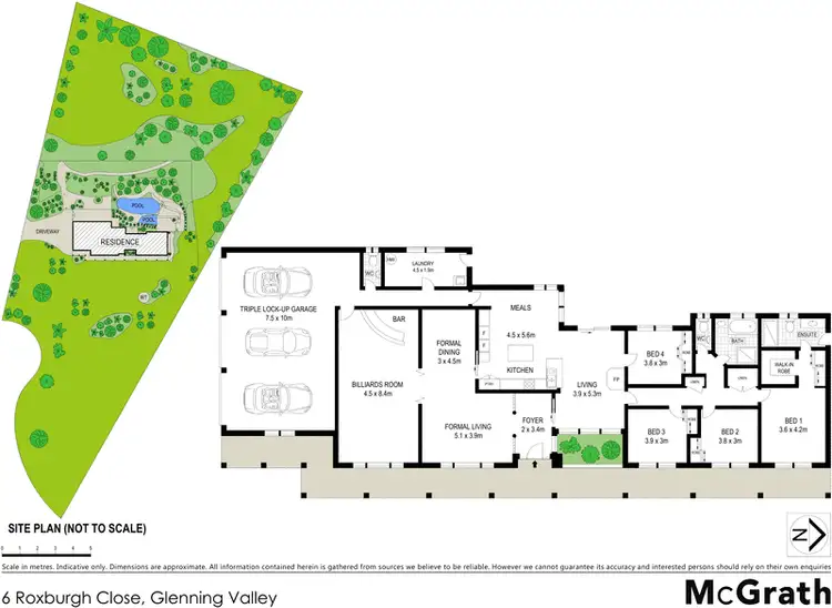Floorplan of Homely house listing, 6 Roxburgh Close, Glenning Valley NSW 2261
