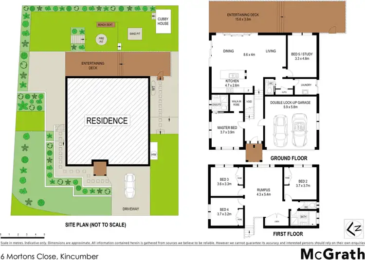 Floorplan of Homely house listing, 6 Mortons Close, Kincumber NSW 2251