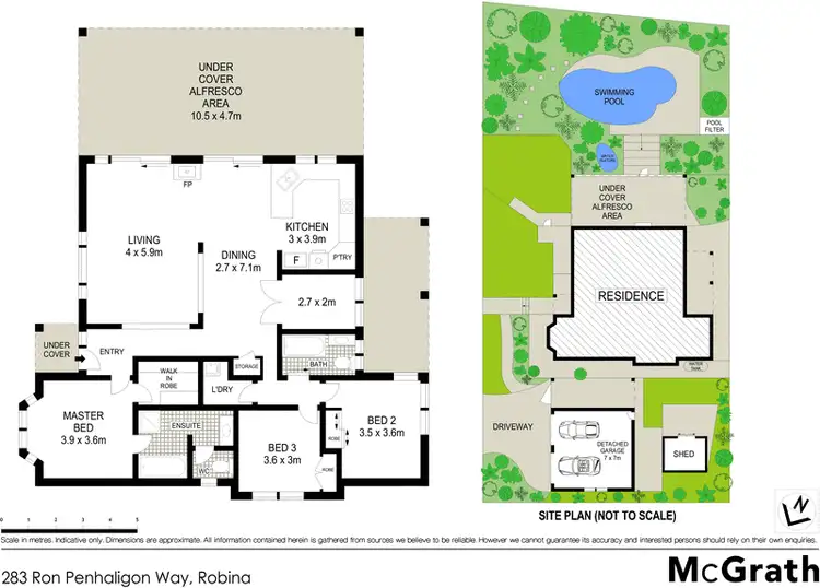 Floorplan of Homely house listing, 283 Ron Penhaligon Way, Robina QLD 4226