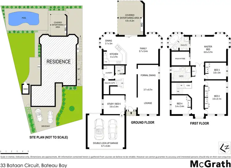 Floorplan of Homely house listing, 33 Bataan Circuit, Bateau Bay NSW 2261