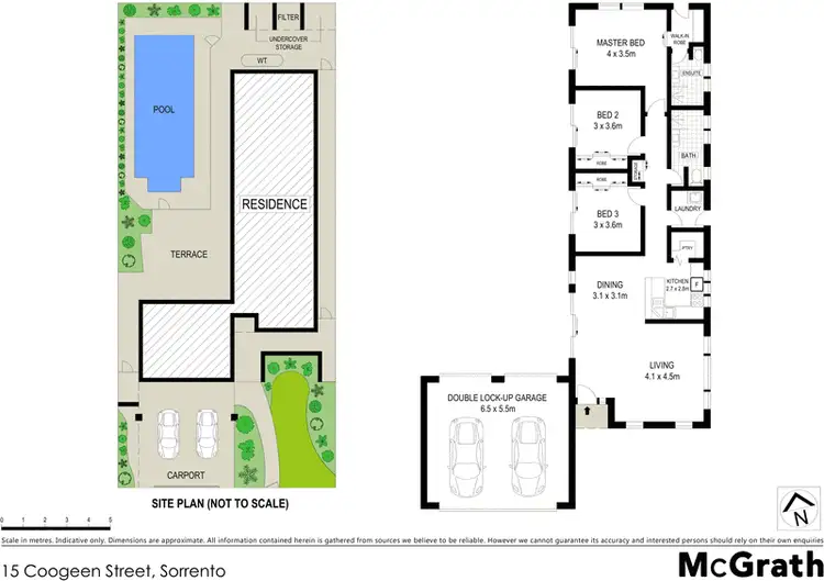 Floorplan of Homely house listing, 15 Coogeen Street, Sorrento QLD 4217