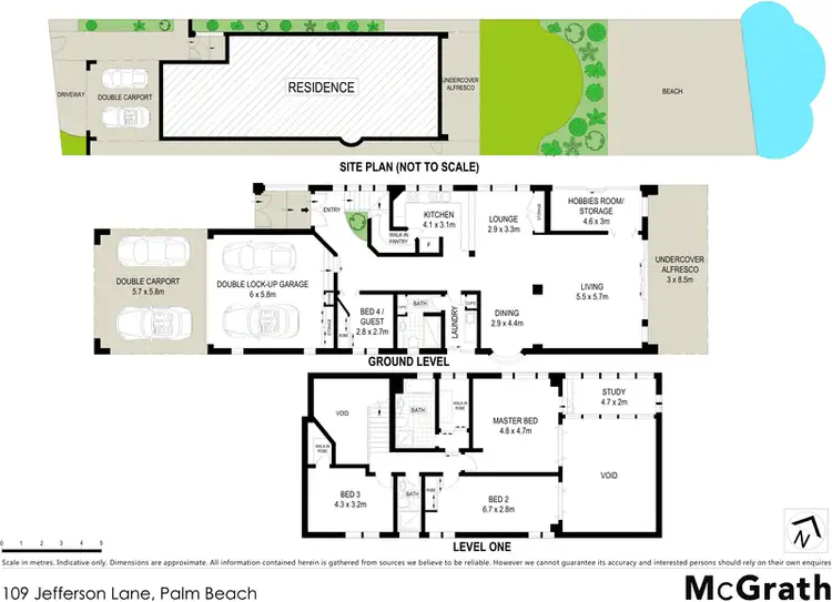 Floorplan of Homely house listing, 109 Jefferson Lane, Palm Beach QLD 4221