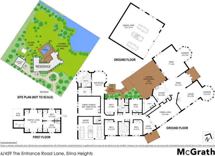 Floorplan of Homely rural property listing, 6 Puddle Duck Lane, 459 The Entrance Road, Erina Heights NSW 2260