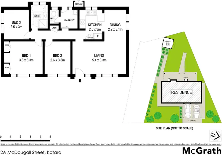 Floorplan of Homely house listing, 2A McDougall Street, Kotara NSW 2289
