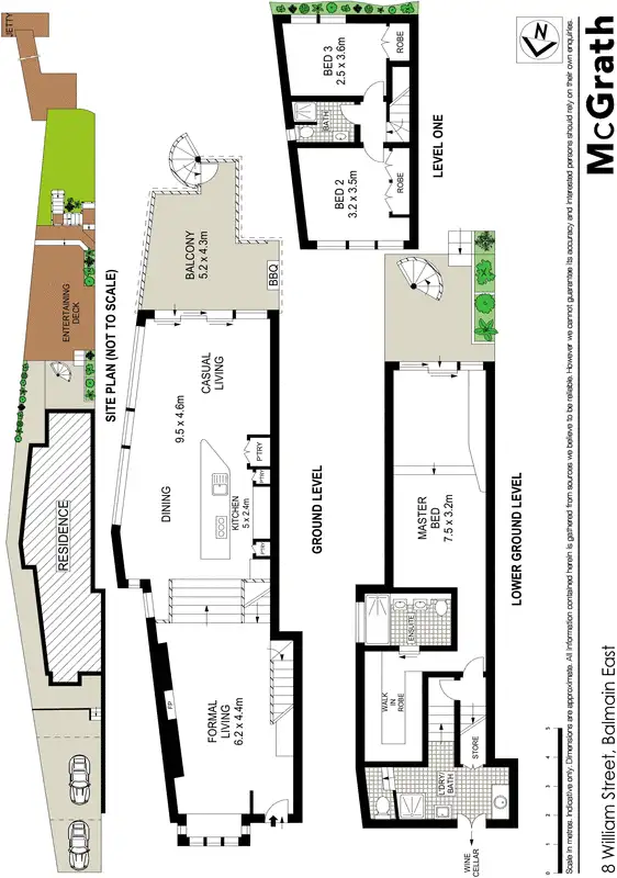 Floorplan of Homely house listing, 8 William Street, Balmain East NSW 2041