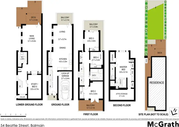 Floorplan of Homely house listing, 54 Beattie Street, Balmain NSW 2041