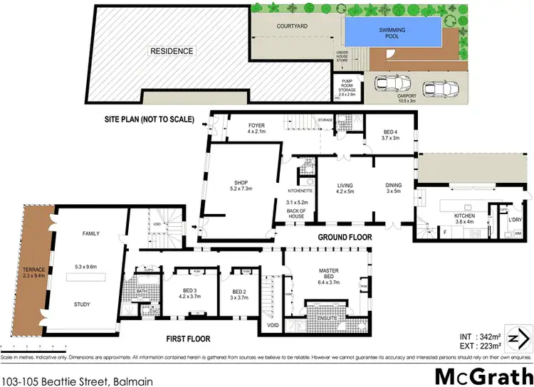 Floorplan of Homely house listing, 103 -105 Beattie Street, Balmain NSW 2041