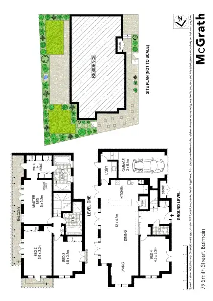 Floorplan of Homely house listing, 79 Smith Street, Balmain NSW 2041