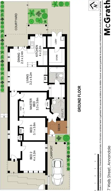 Floorplan of Homely house listing, 7 Wells Street, Annandale NSW 2038