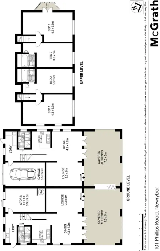 Floorplan of Homely rural property listing, 101 Phillips Road, Newrybar NSW 2479