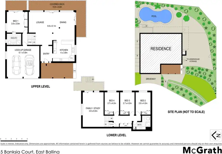 Floorplan of Homely house listing, 5 Banksia Court, East Ballina NSW 2478