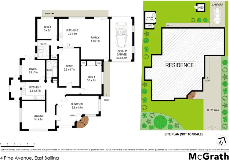 Floorplan of Homely house listing, 4 Pine Avenue, East Ballina NSW 2478