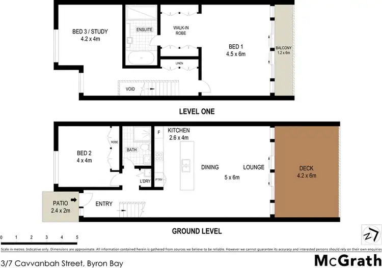 Floorplan of Homely townhouse listing, 3/7 Cavvanbah Street, Byron Bay NSW 2481