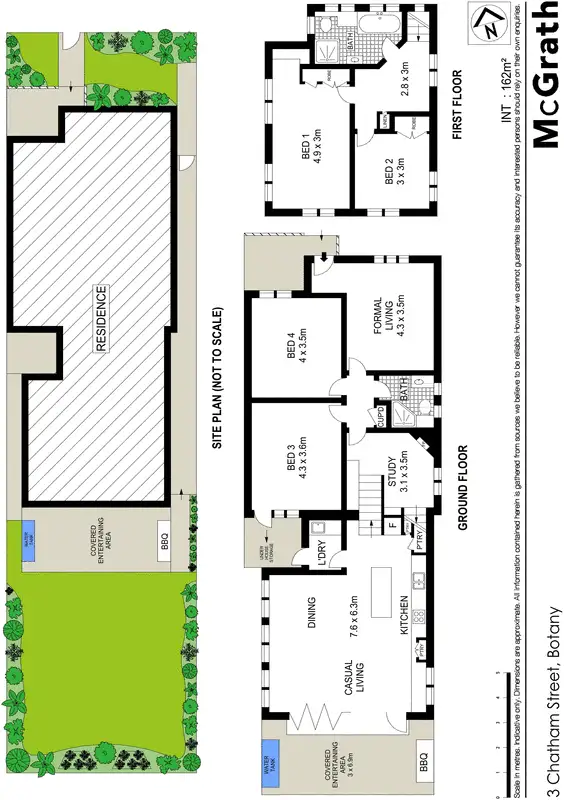 Floorplan of Homely house listing, 3 Chatham Street, Botany NSW 2019