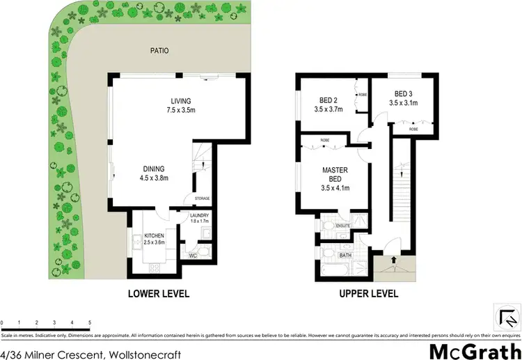 Floorplan of Homely apartment listing, 4/36 Milner Crescent, Wollstonecraft NSW 2065