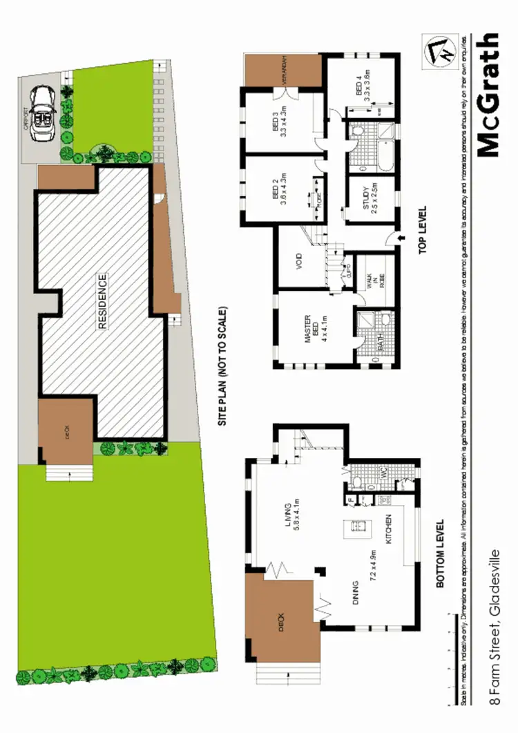 Floorplan of Homely house listing, 8 Farm Street, Gladesville NSW 2111