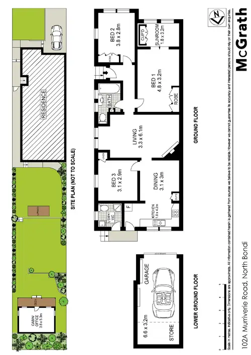 Floorplan of Homely house listing, 102A Murriverie Road, North Bondi NSW 2026