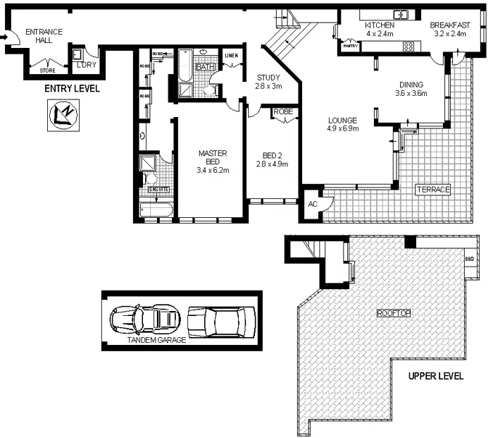 Floorplan of Homely apartment listing, 32/337 New South Head Road, Double Bay NSW 2028