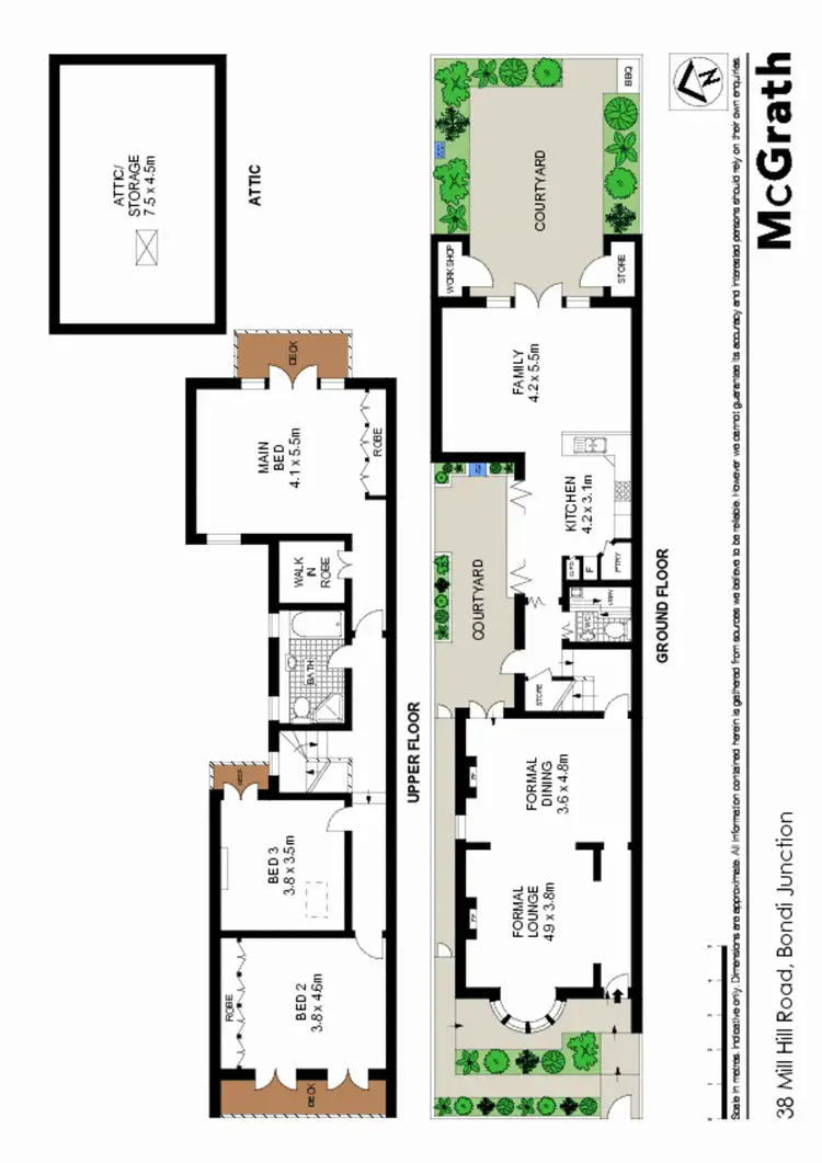 Floorplan of Homely apartment listing, 38 Mill Hill Road, Bondi Junction NSW 2022