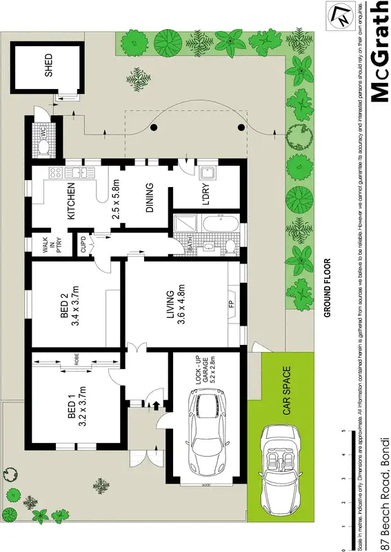 Floorplan of Homely house listing, 87 Beach Road, Bondi NSW 2026