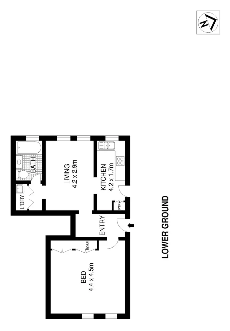 Floorplan of Homely apartment listing, 10/4 Birriga Road, Bellevue Hill NSW 2023