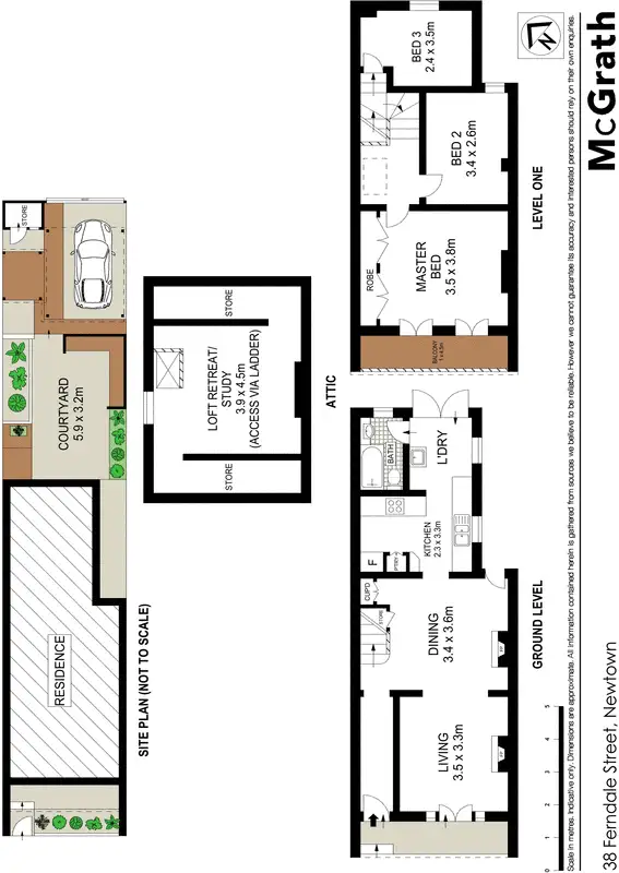 Floorplan of Homely house listing, 38 Ferndale Street, Newtown NSW 2042