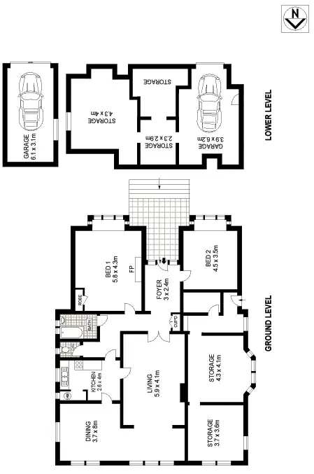 Floorplan of Homely apartment listing, 1/21 Benelong Crescent, Bellevue Hill NSW 2023