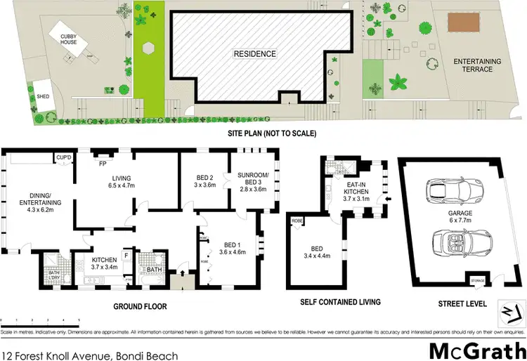 Floorplan of Homely house listing, 12 Forest Knoll Avenue, Bondi Beach NSW 2026