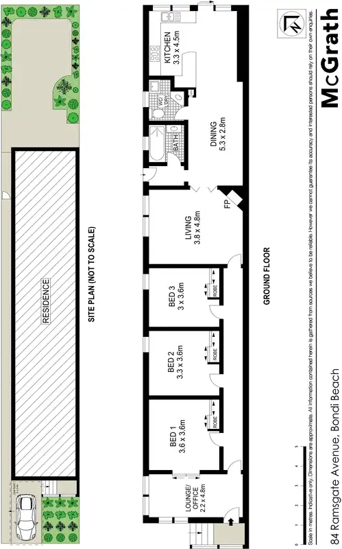 Floorplan of Homely house listing, 84 Ramsgate Avenue, Bondi Beach NSW 2026
