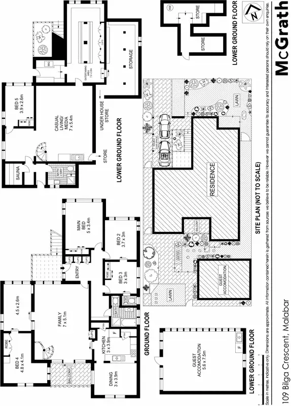 Floorplan of Homely house listing, 109 Bilga Crescent, Malabar NSW 2036