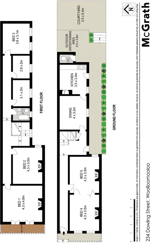 Floorplan of Homely house listing, 234 Dowling Street, Woolloomooloo NSW 2011