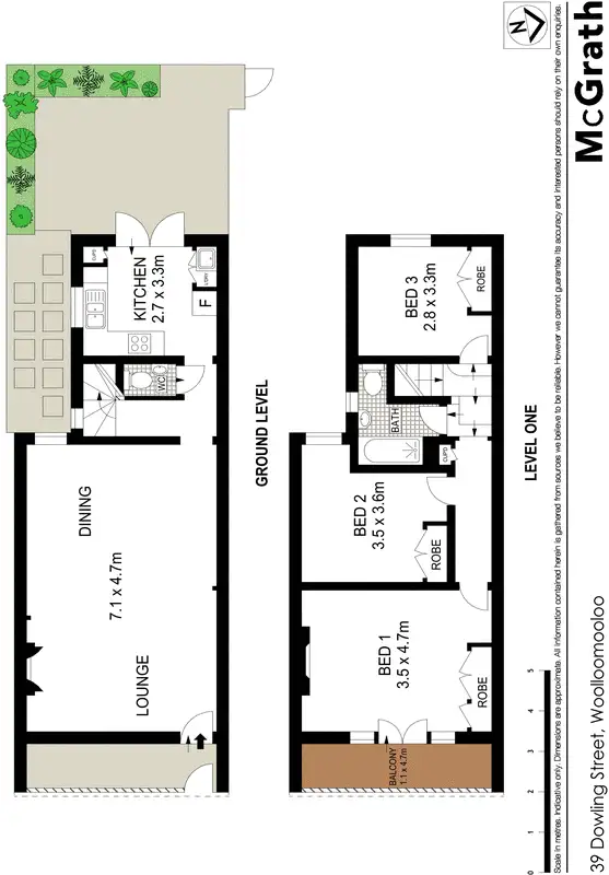 Floorplan of Homely house listing, 39 Dowling Street, Woolloomooloo NSW 2011