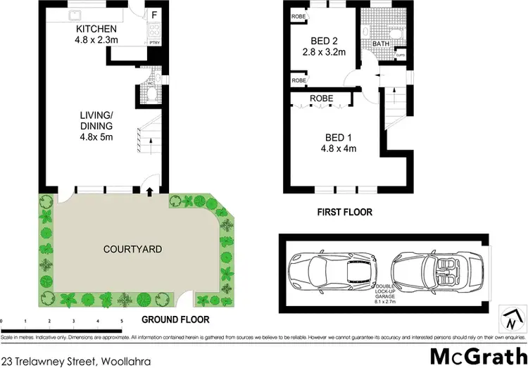Floorplan of Homely apartment listing, 23 Trelawney Street, Woollahra NSW 2025