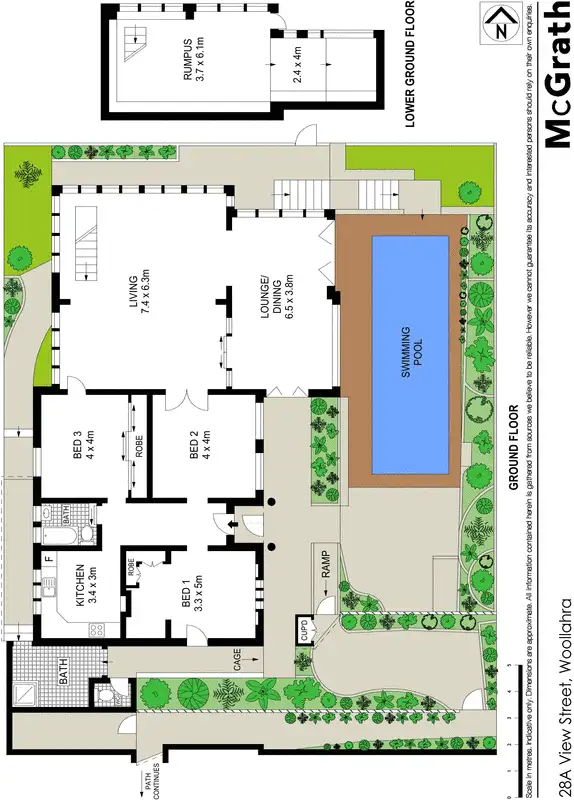 Floorplan of Homely house listing, 28A View Street, Woollahra NSW 2025
