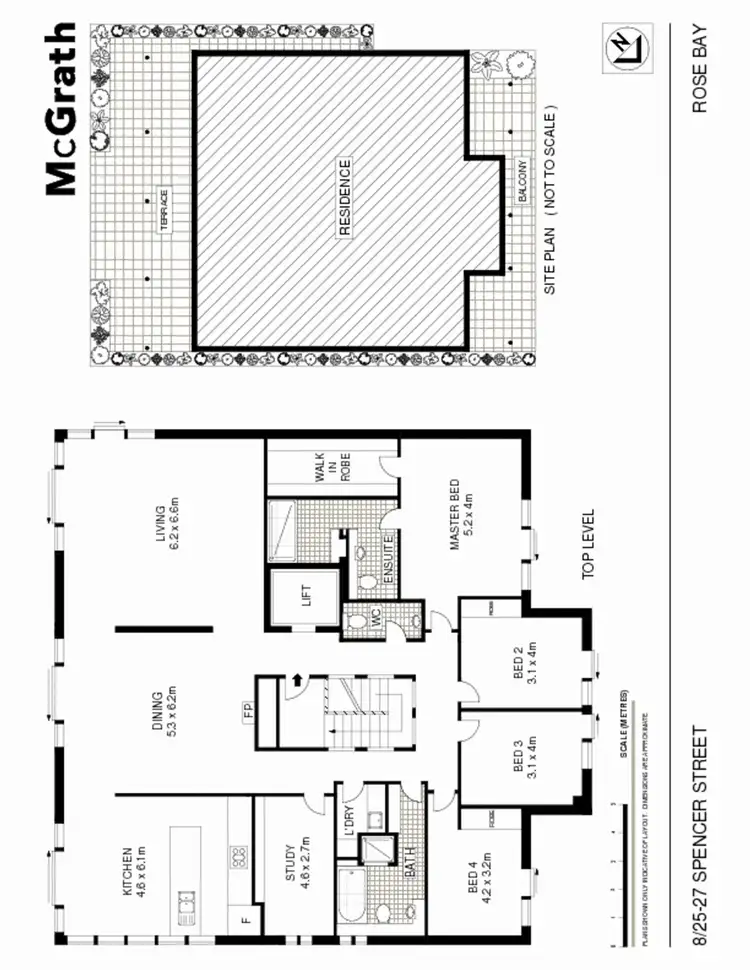 Floorplan of Homely apartment listing, 8/25 Spencer Street, Rose Bay NSW 2029