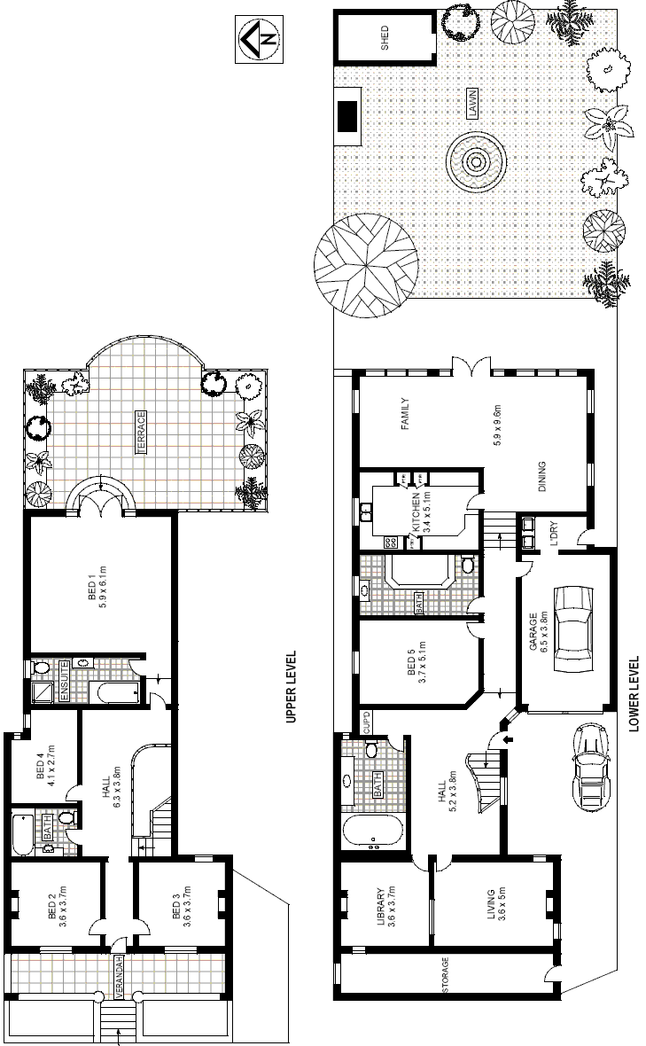 Floorplan of Homely house listing, 18 Rae Street, Randwick NSW 2031