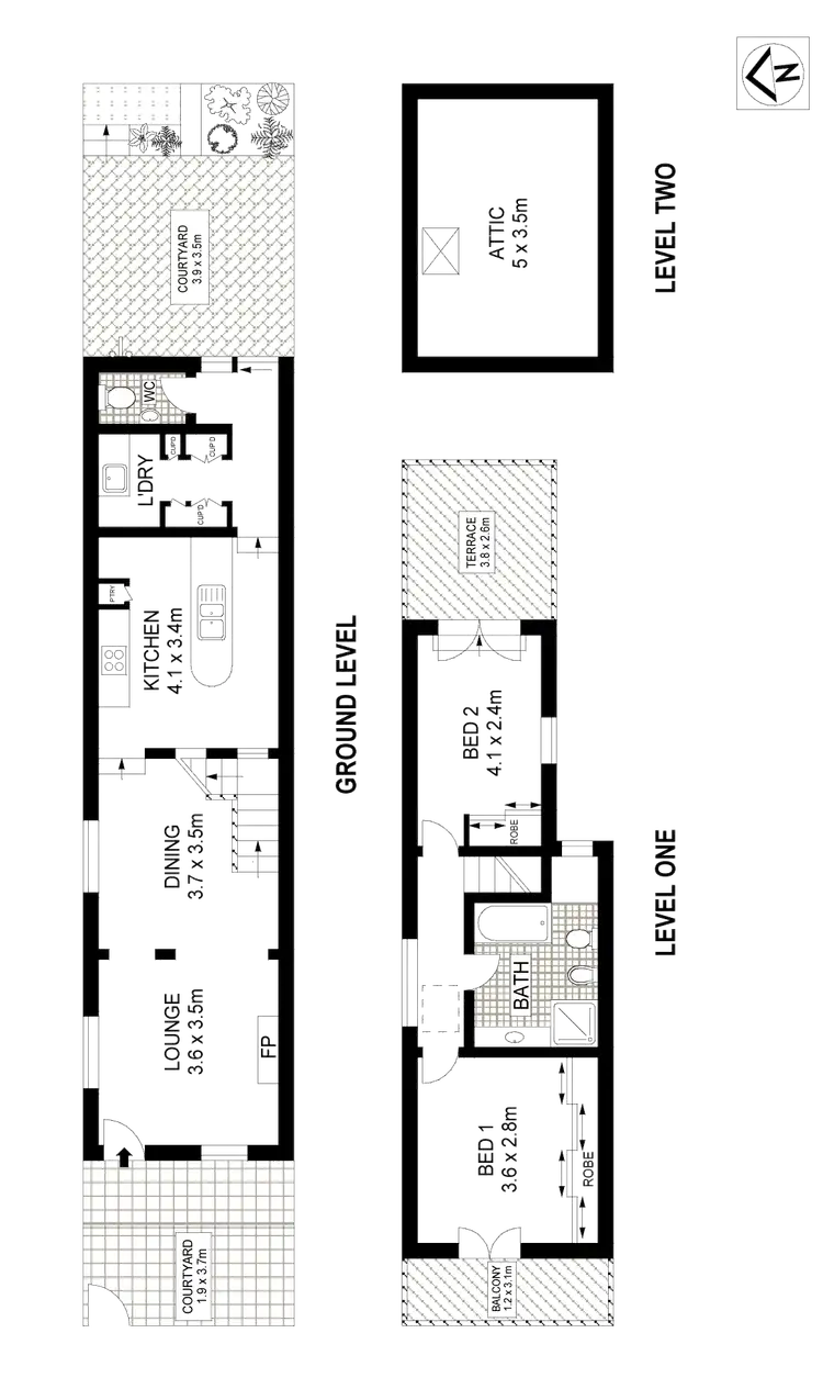 Floorplan of Homely house listing, 70 Brougham Street, Potts Point NSW 2011