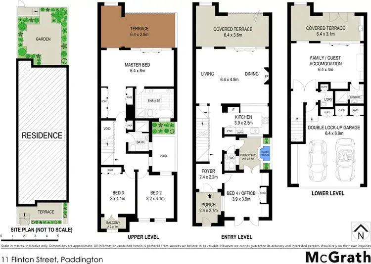 Floorplan of Homely house listing, 11 Flinton Street, Paddington NSW 2021
