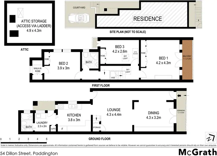 Floorplan of Homely house listing, 54 Dillon Street, Paddington NSW 2021