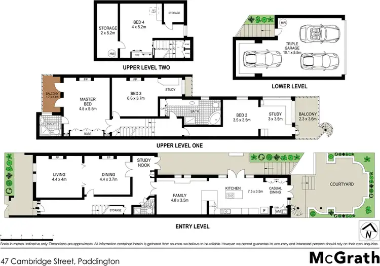Floorplan of Homely house listing, 47 Cambridge Street, Paddington NSW 2021