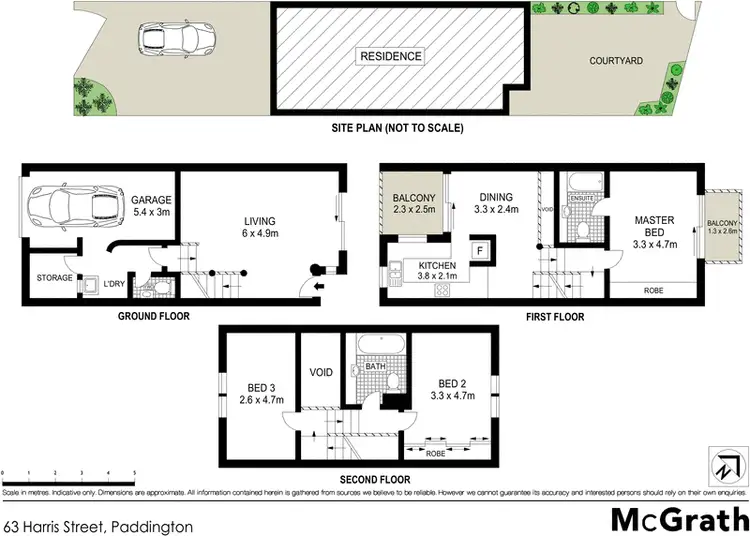 Floorplan of Homely house listing, 63 Harris Street, Paddington NSW 2021
