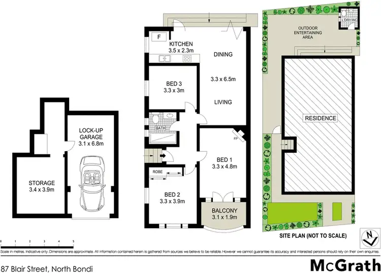 Floorplan of Homely house listing, 87 Blair Street, North Bondi NSW 2026