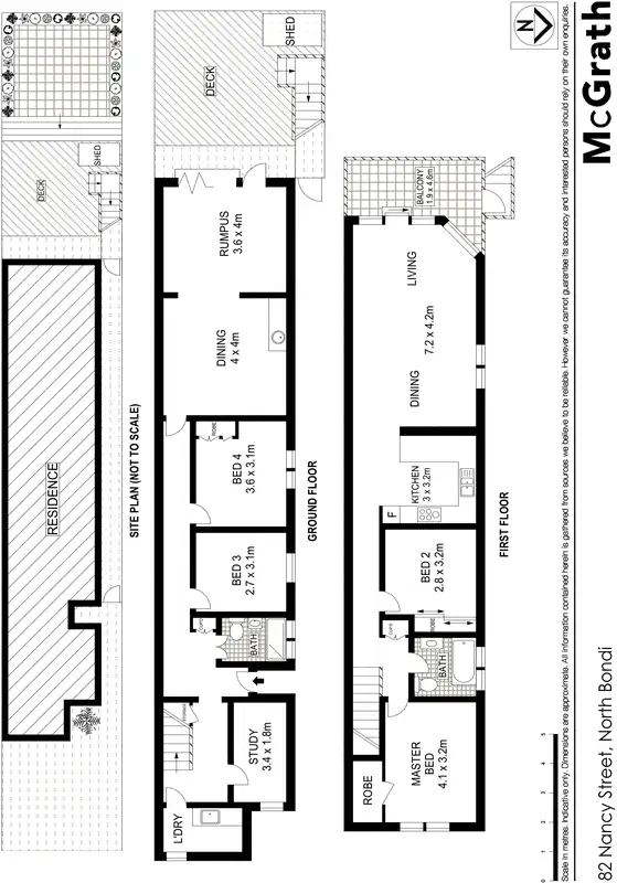 Floorplan of Homely house listing, 82 Nancy Street, North Bondi NSW 2026