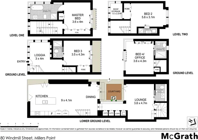 Floorplan of Homely house listing, 80 Windmill Street, Millers Point NSW 2000