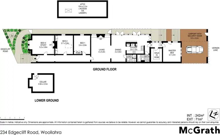 Floorplan of Homely house listing, 234 Edgecliff Road, Woollahra NSW 2025