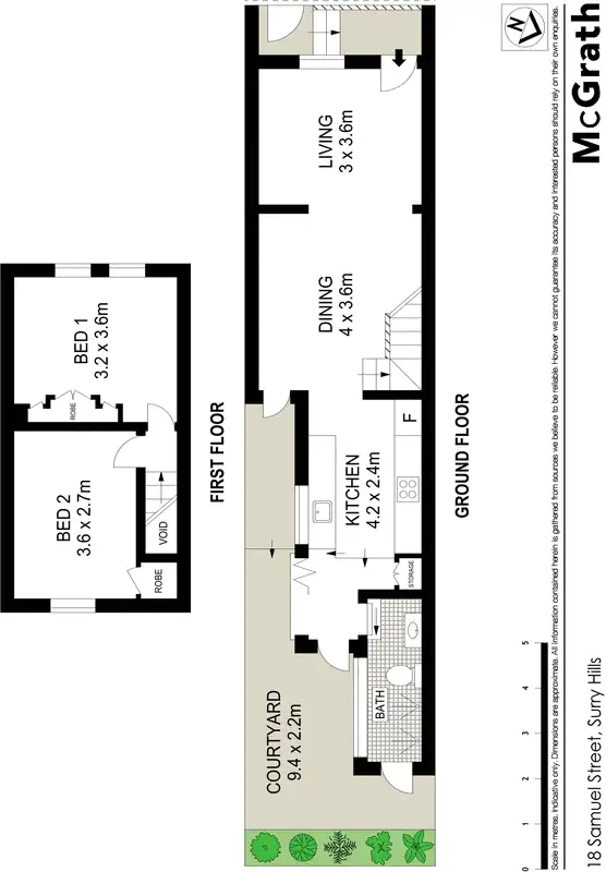 Floorplan of Homely house listing, 18 Samuel Street, Surry Hills NSW 2010