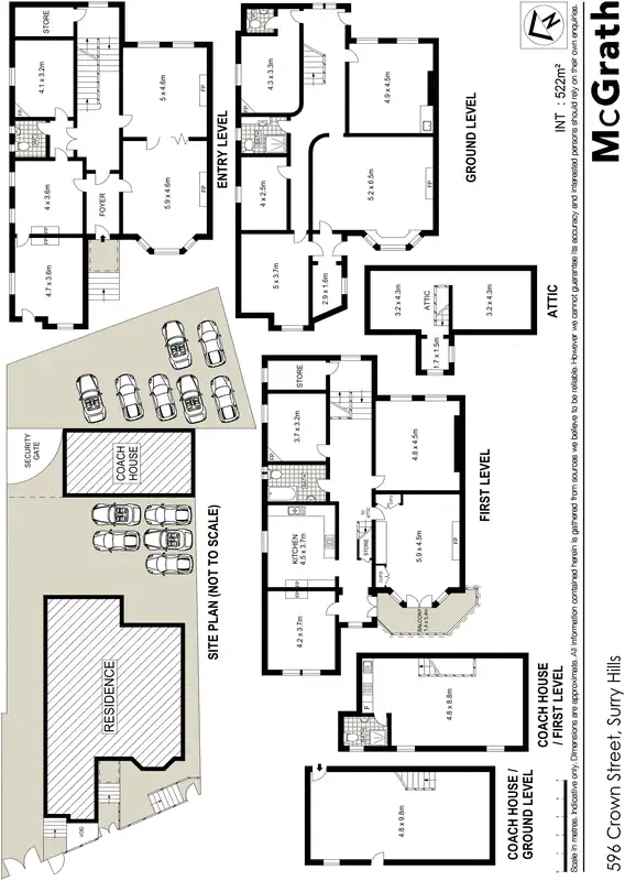 Floorplan of Homely house listing, 594-596 Crown Street, Surry Hills NSW 2010