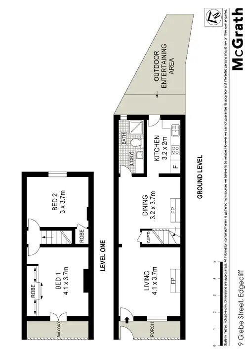 Floorplan of Homely house listing, 9 Glebe Street, Edgecliff NSW 2027